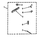 Kenmore 11082692630 miscellaneous parts diagram