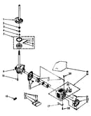 Brake, clutch, gearcase, motor and pump parts