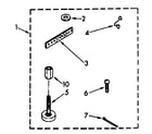 Kenmore 11082694540 miscellaneous parts diagram