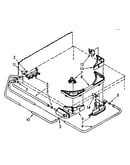 Bleach, detergent and rinse dispenser parts
