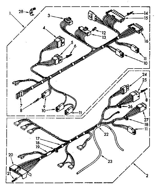 Wiring harness parts