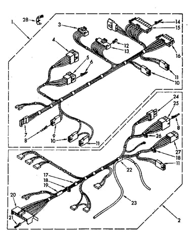 Wiring harness parts