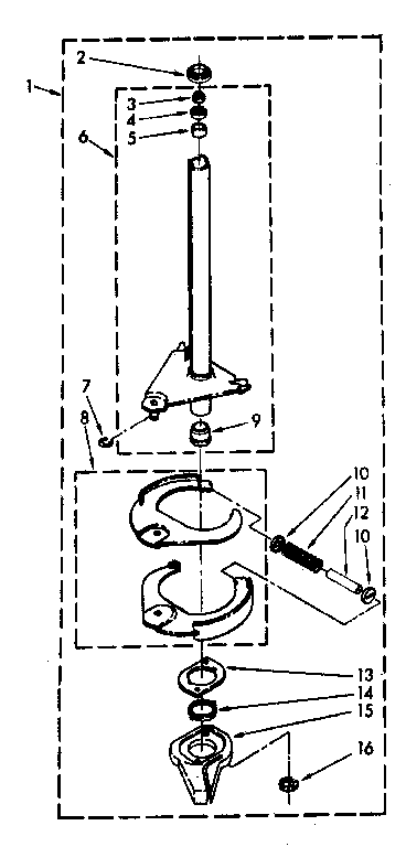 Brake and drive tube parts