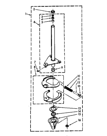 Brake and drive tube parts