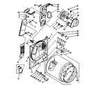Kenmore 11086683820 bulkhead parts diagram