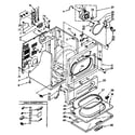 Kenmore 11086694120 limited edition cabinet parts diagram