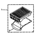 Kenmore 11087894800 dry rack parts diagram