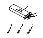 Kenmore 2783548810 wire harnesses and options diagram
