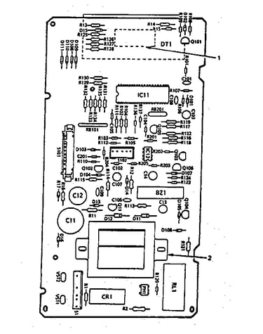 Power and control circuit board