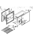 Shelf and door parts