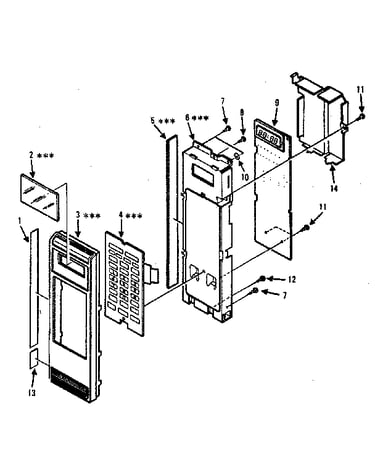 Control panel parts