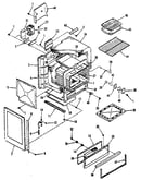 Oven body section