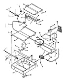 Broiler & oven burner section