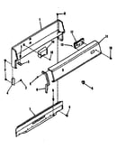 Backguard section