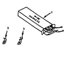 Kenmore 9117218810 wire harness and components diagram