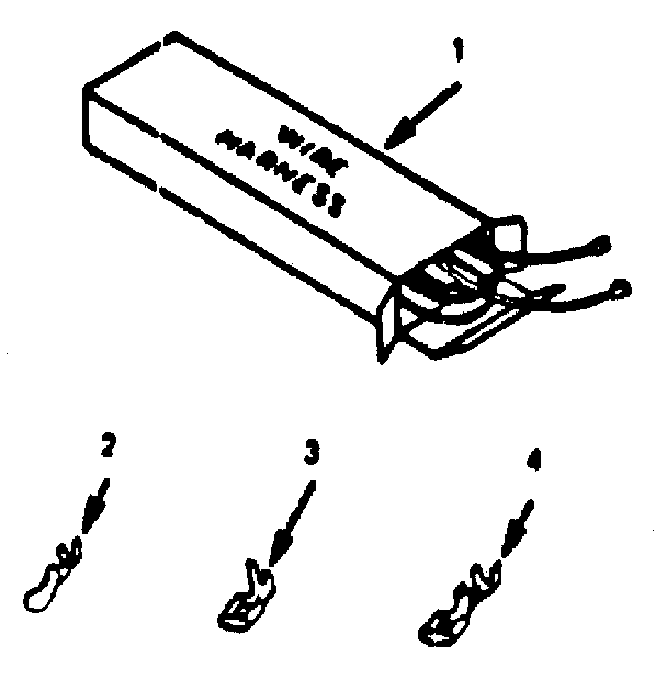 WIRE HARNESS AND COMPONENTS