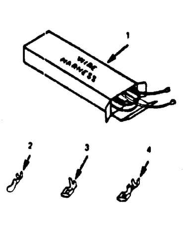 Wire harness and components