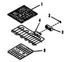 Kenmore 9114688810 electric grill module kit 4998640 diagram