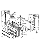 Freezer door parts