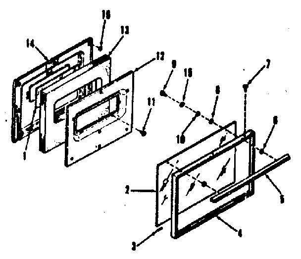Oven door