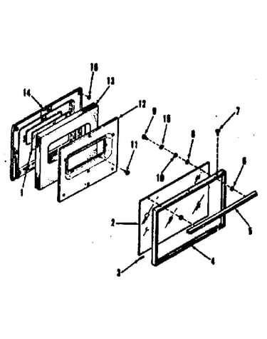 Oven door