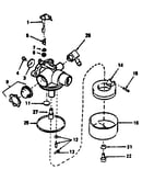 Carburetor no. 632420