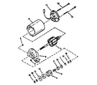 Craftsman 143374172 electric starter motor no. 34934 diagram