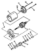 Electric starter motor no. 34934