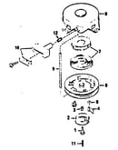 Rewind starter no. 590420a
