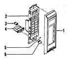 Kenmore 99547(1988) control panel diagram
