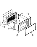 Microwave door