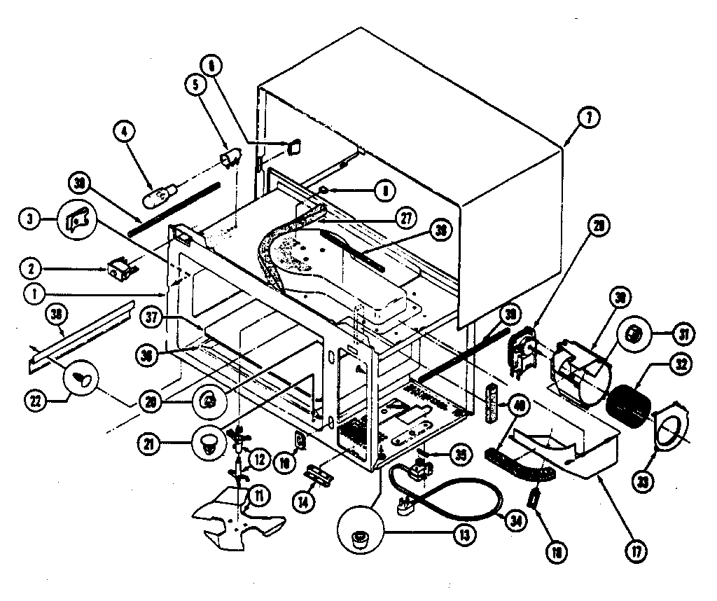 MICROWAVE PARTS