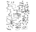 Kenmore 99664(1988) magnetron and air flow diagram