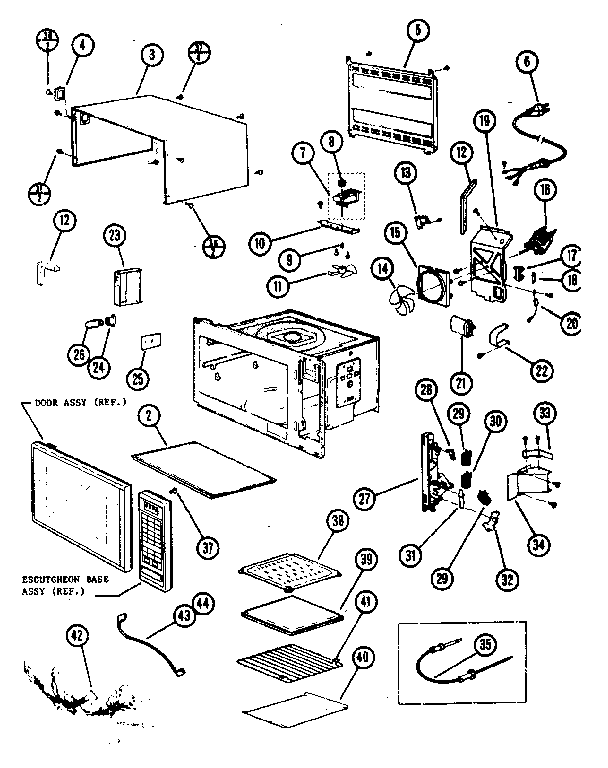 Magnetron and air flow