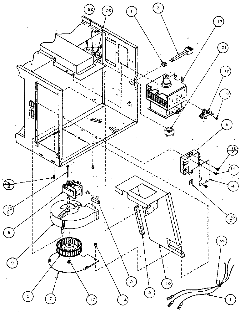 MAGNETRON AND AIR FLOW