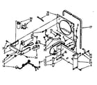 Kenmore 106855480 frame and control diagram