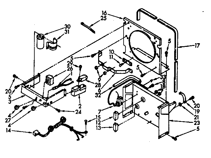 Frame and control