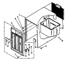 Kenmore 106855480 cabinet diagram
