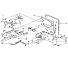 Kenmore 106855481 frame and control diagram