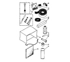 Kenmore 1068760783 optional parts diagram