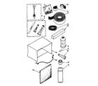 Kenmore 1068760784 optional parts diagram