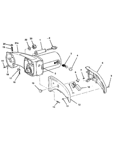 Figure 2-arm and motor assembly