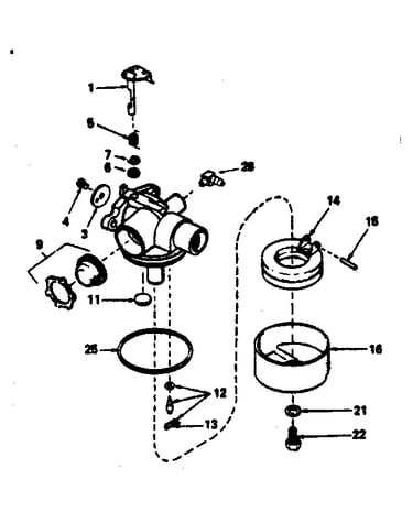 Carburetor no. 632367