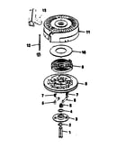 Rewind starter no. 590621