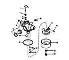 Craftsman 143374012 carburetor no. 632367 diagram