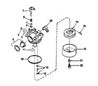 Craftsman 143371032 carburetor no. 632046 diagram