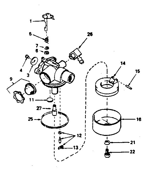 Carburetor no. 632420