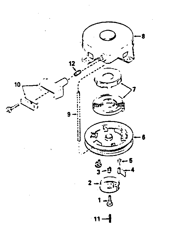 REWIND STARTER NO. 590420A