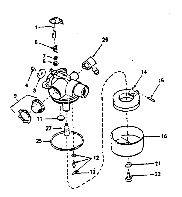 Carburetor no. 632420