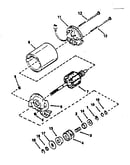 Electric starter motor no. 34934